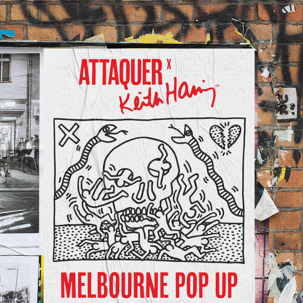 Attaquer X Keith Haring Melbourne Pop Up